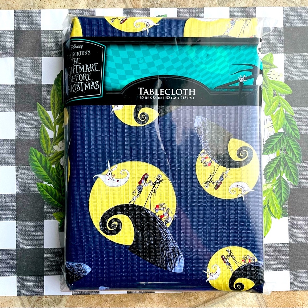 New Disney The Nightmare Before Christmas tablecloth